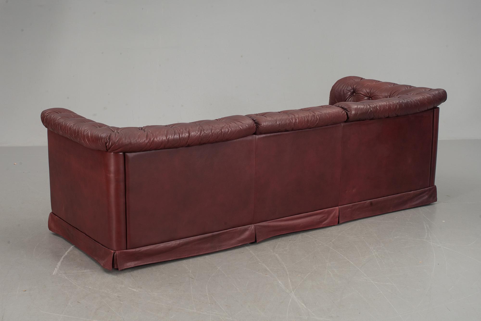 SOFFA, Chesterfieldmodell, 1900-talets andra hälft.