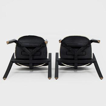 Ilmari Tapiovaara, a set of six 1960s 'Aslak' armchairs for Asko, Finland.
