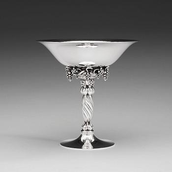 GEORG JENSEN, skål på fot, Köpenhamn 1979, sterling.