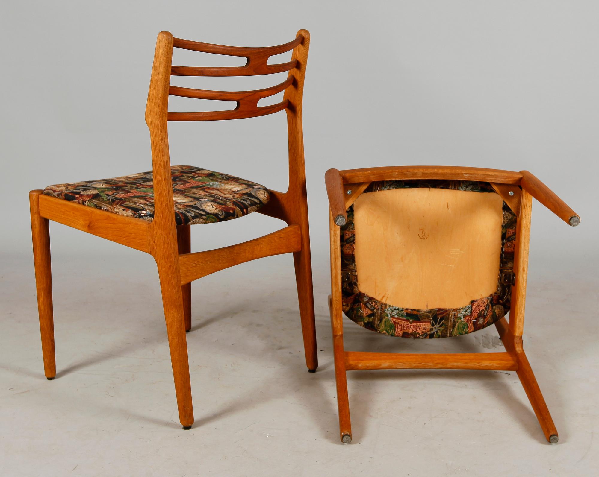 STOLAR, 4 st, Danmark, 1900-talets mitt.