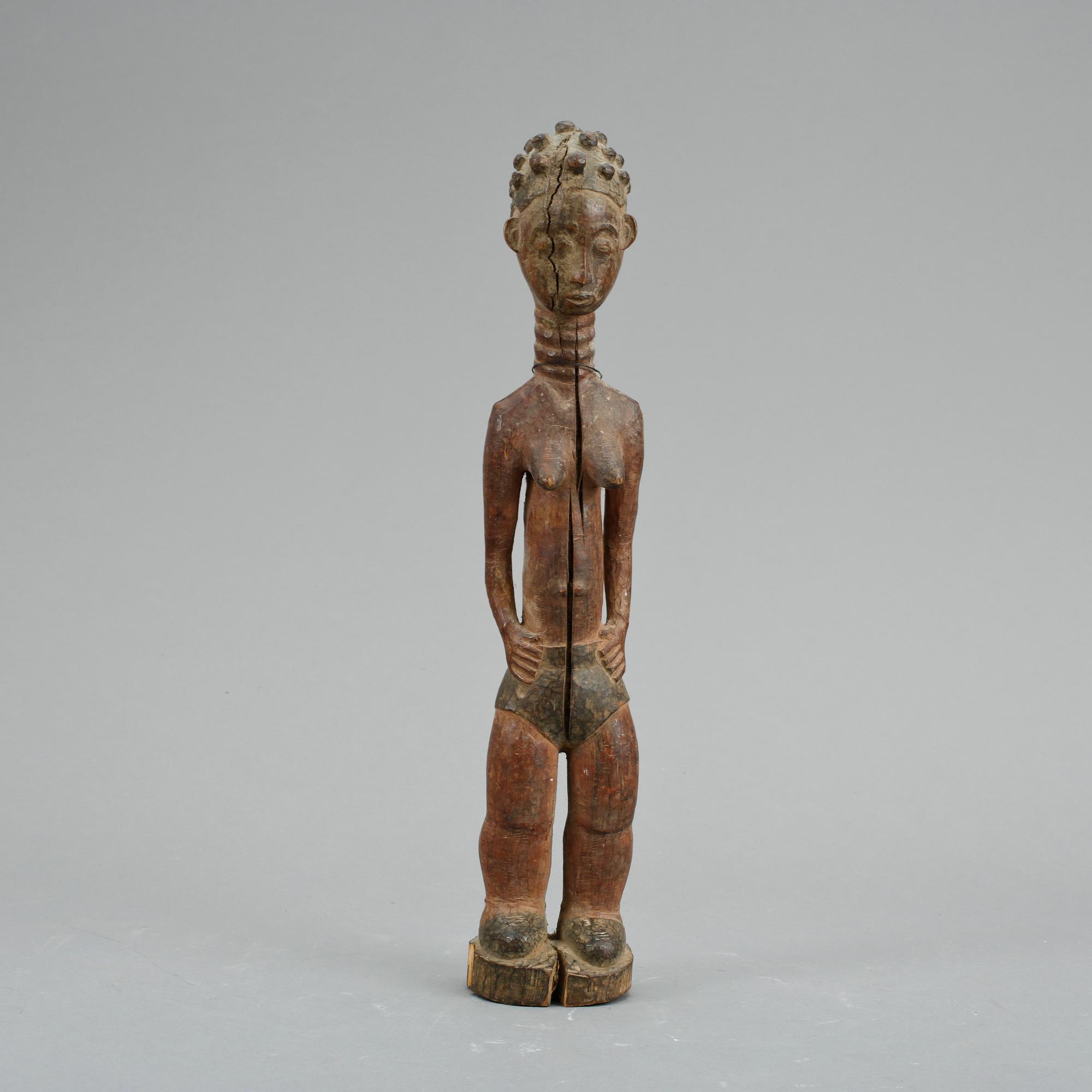 FIGUR, trä, Afrika, 1900-tal.