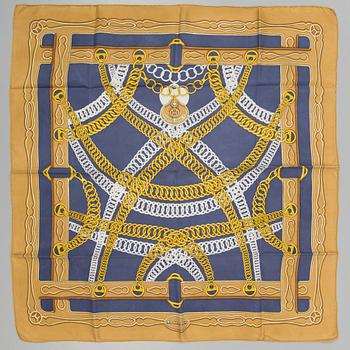 SCARF, "Hermès, "Maillons", issued 1973.