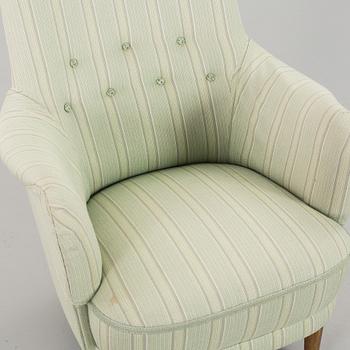CARL MALMSTEN, a mid 20th century Samsas lounge chair.