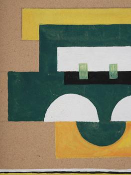 Fernand Léger, Komposition (studie till "Jaune II").