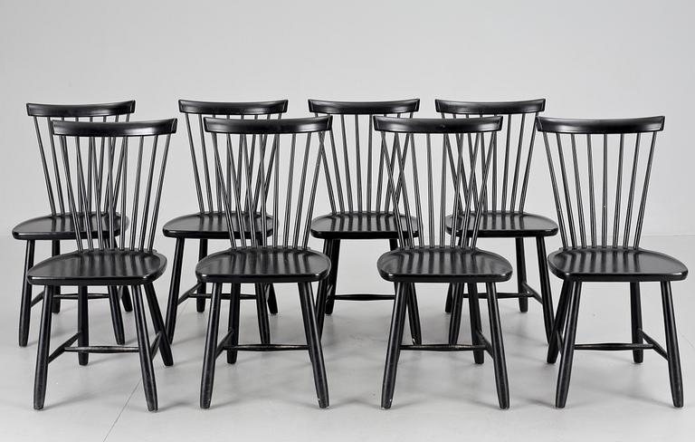 STOLAR, 8st, 'Lilla Åland', Carl Malmsten.