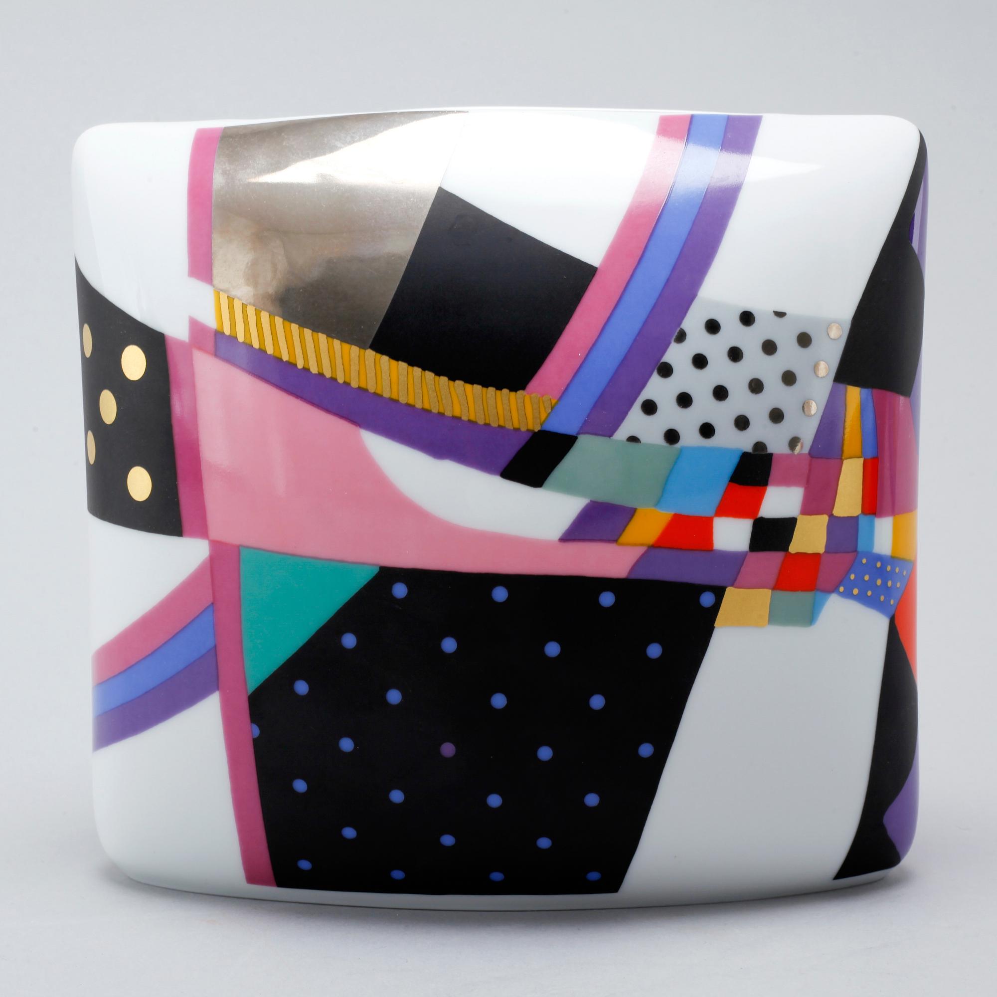 A 1980/90s porcelain items by Brigitte Doege for Rosenthal