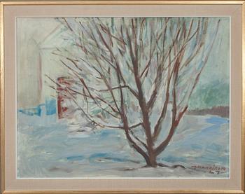 JAAKKO MANNINEN (FINLAND), olja på duk, sign. och dat. -67.