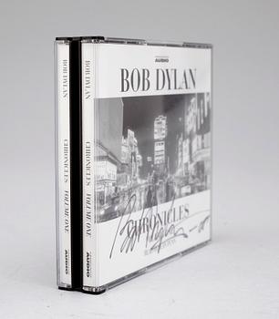 SIGNERAT SKIVOMSLAG, "Chronicles", Bob Dylan.