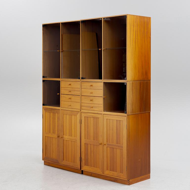 Andreas Hansen, a pair of book cases, Hadsten Træindustri, Denmark.