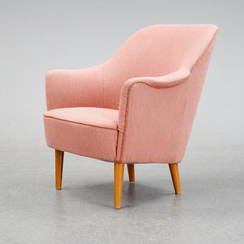 A 'Samspel' lounge chair by Carl Malmsten, second half of the 20th Century.