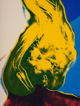 Andy Warhol, "With Hat", from: "Three portraits of Ingrid Bergman".