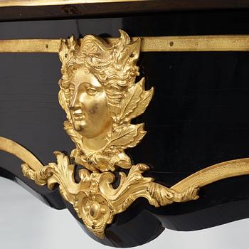 A Régence and style, Ormolu - Mounted Bureau Plat, 18th century and later.