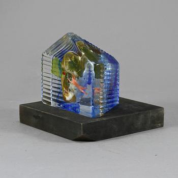 OBJEKT, glas, Bertil Vallien, Kosta Boda Atelier, sent 1900-tal.