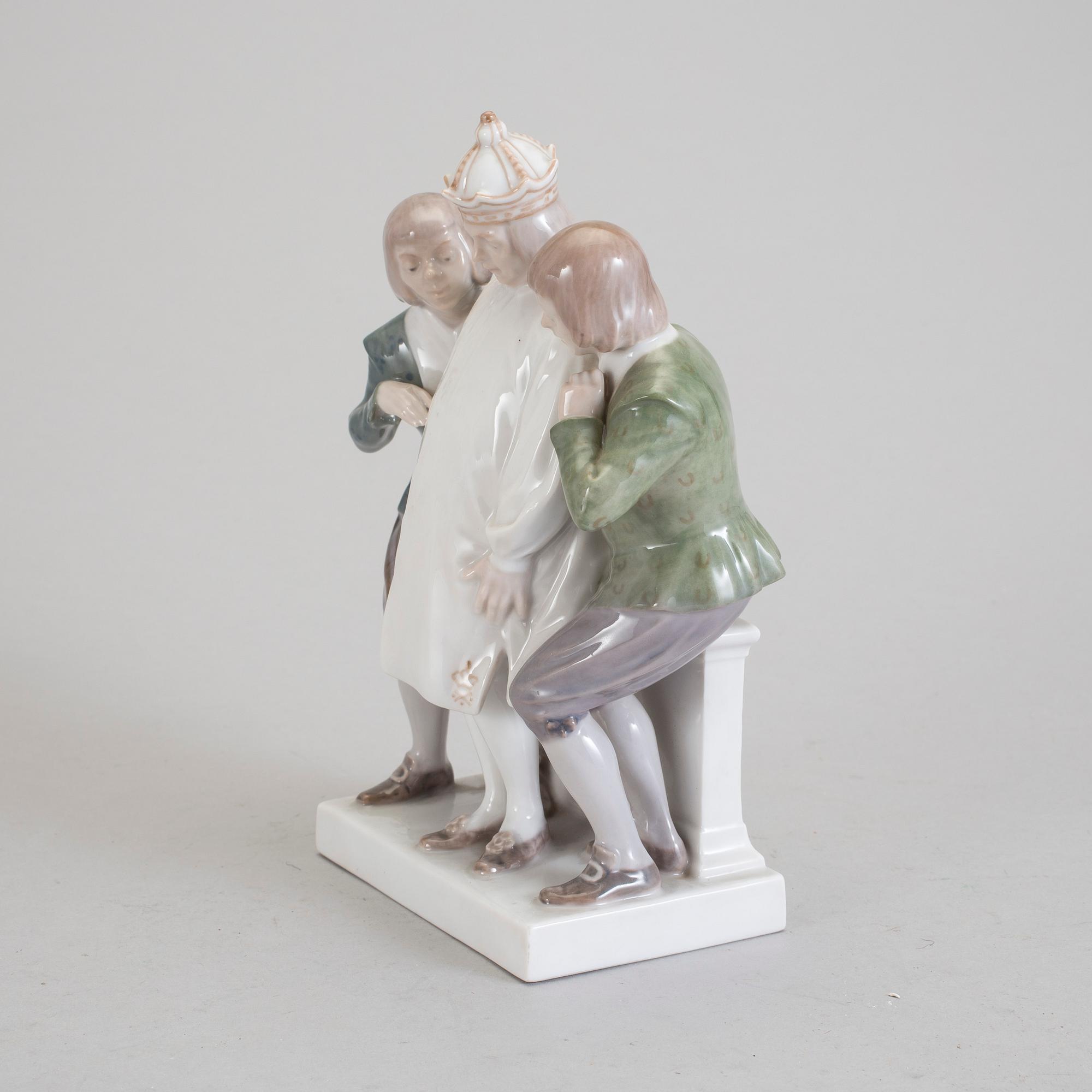 FIGURIN, porslin, Royal Copenhagen, Danmark, 1900-tal.