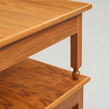 Josef Frank, a mahogany mid 20th century sewing table, Svenskt Tenn, Sweden, probably specially ordererd.