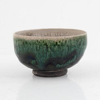 Cecilia Kraitz, bowl, raku, circa 2000.