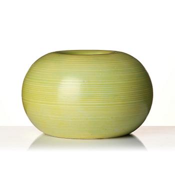 Wilhelm Kåge, a "Sunny" glazed ceramic vase, Gustavsberg, Sweden, 1930s.