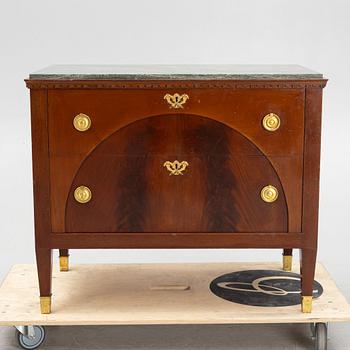 A chest of drawers, possibly model "Rosendal", Nordiska Kompaniet, Russia, 1913-1917.