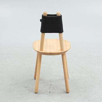 etc.etc., a set of chairs, 6 pcs, "The Naive Wooden Chair", Emko.