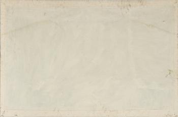 Georg Lindström, oil on panel, signed and dated 1962.