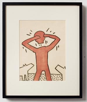 Keith Haring, Untitled (Triptych).