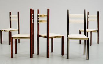 A Paolo Barracheli, 'Roman Deco' dining suite, ca 1980.