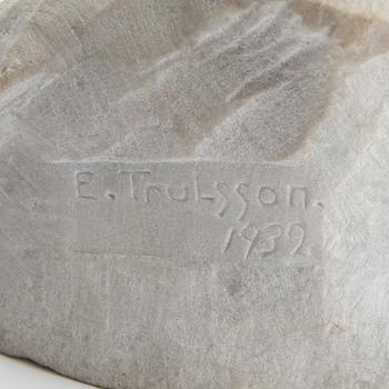 Evard Trulsson, skulptur, marmor, 1939.