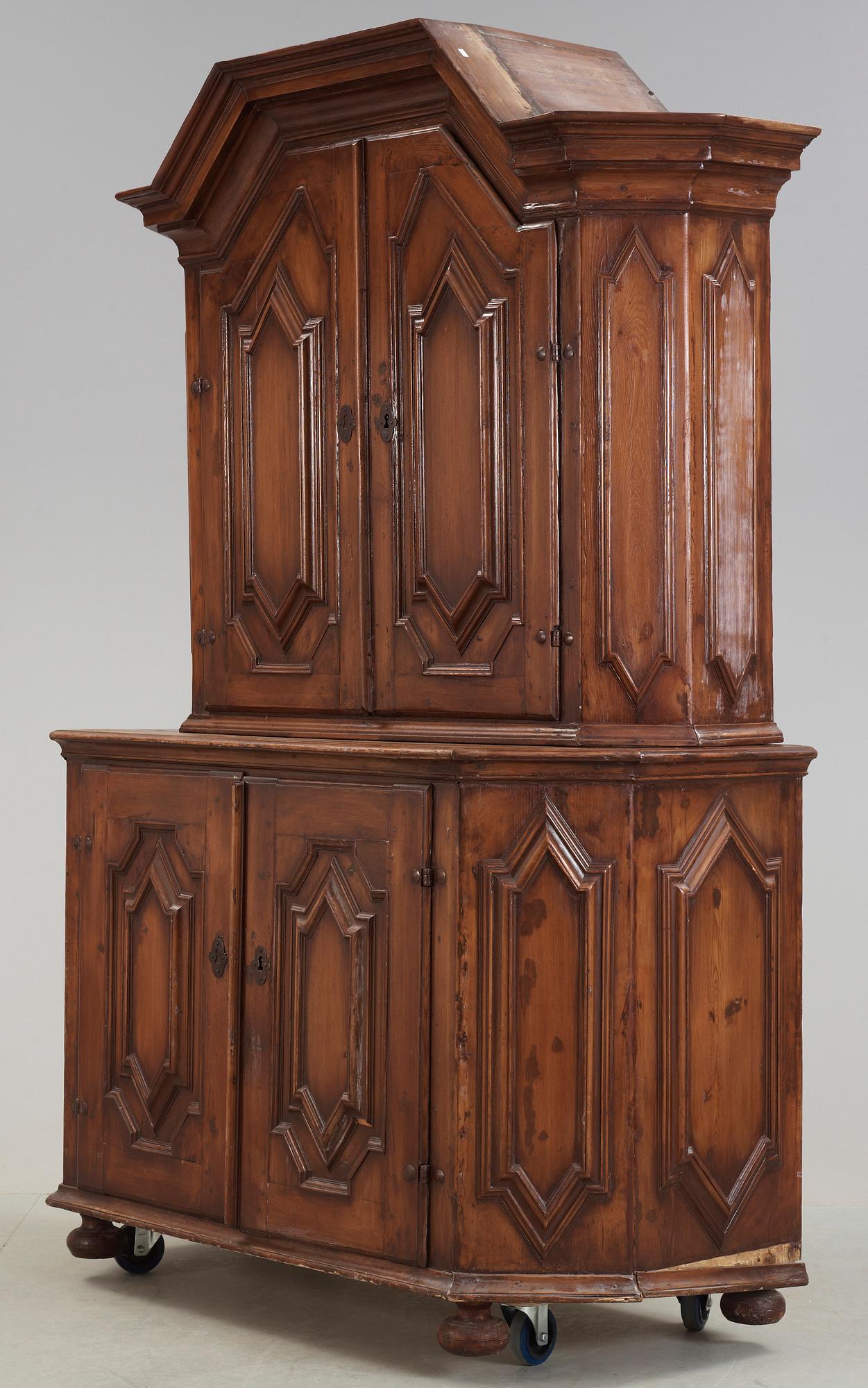 SKÅP, barock, 1700-tal.