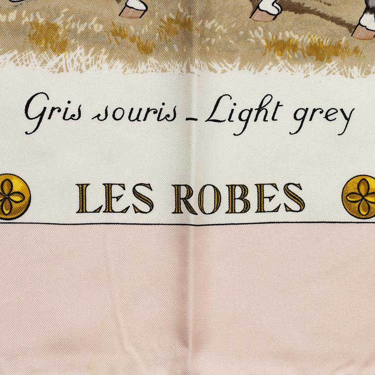 Hermès, scarf, "Les Robes".