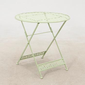 Garden set, 3 pieces, late 20th century.