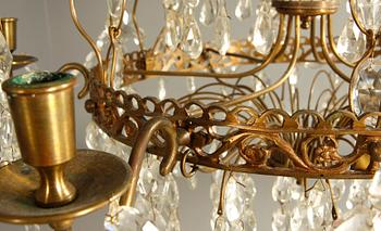 LJUSKRONA, gustaviansk stil, sk Hagamodell, 1900-talets början. H 78.