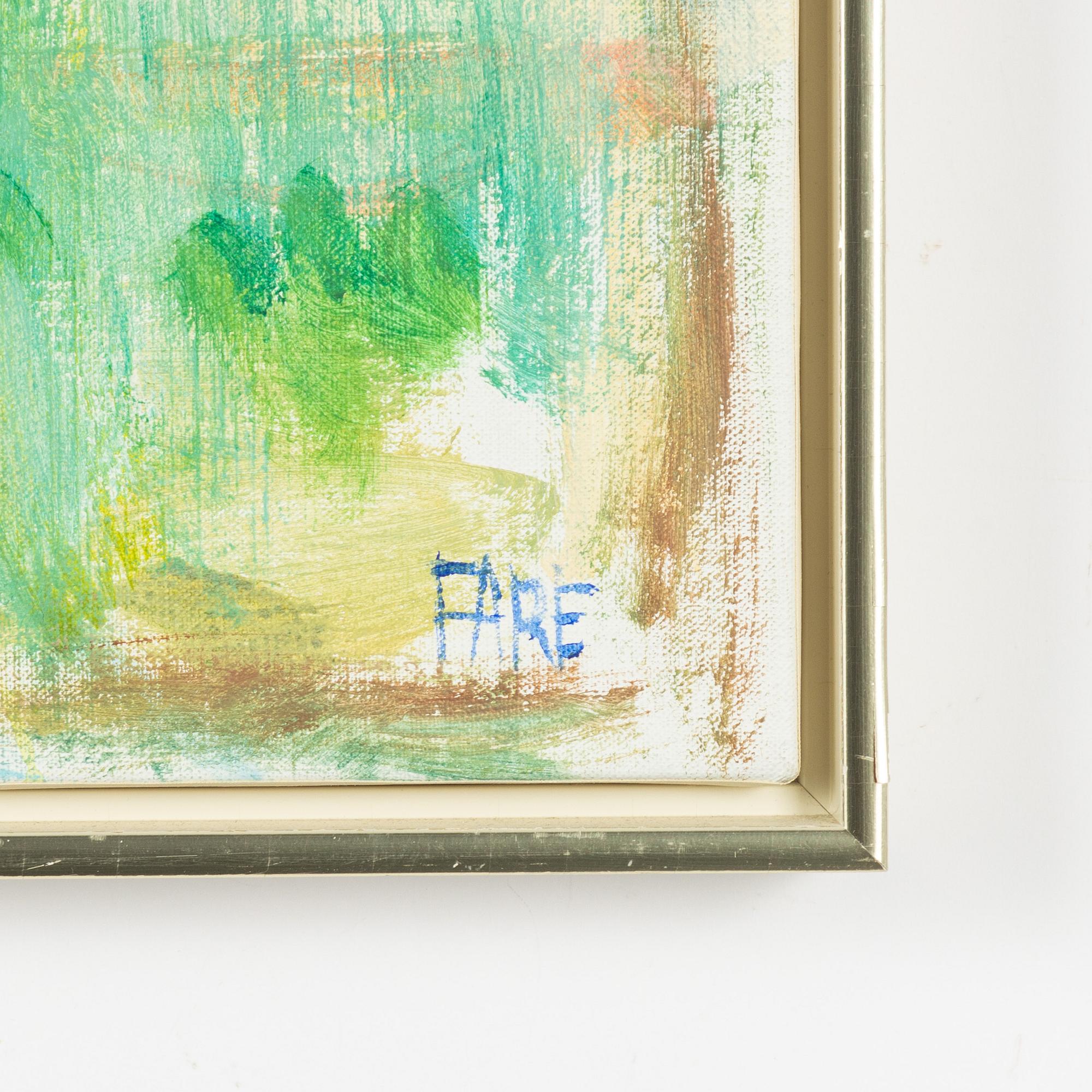 Leopold Fare,  "Floden vid Salernes" (Provenvce).