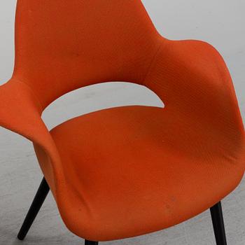 CHARLES EAMES & EERO SAARINEN, karmstolar, ett par, "Organic Chair", Vitra.