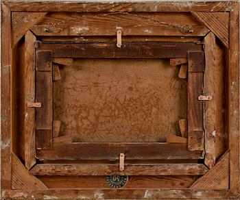 JOHAN TIRÈN, olja på duk. Sign och dat -90.