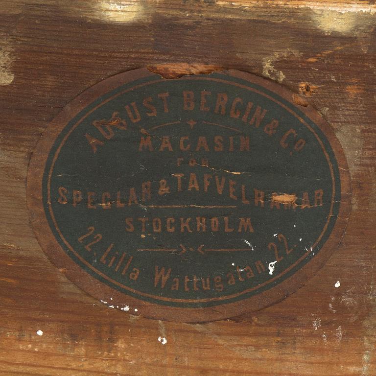 SPEGEL OCH KONSOLBORD, nyrokoko/rokokostil, tidigt 1900-tal.