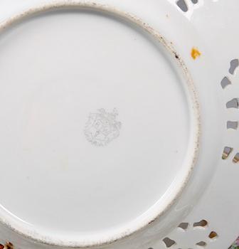 FRUKTSERVIS, 10 delar, porslin. Bavaria.