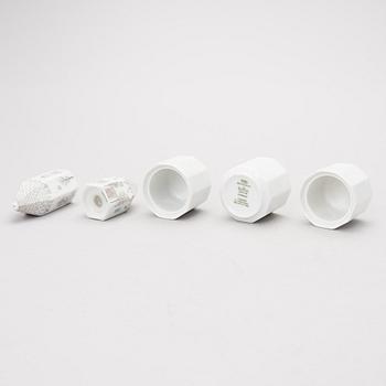 A 53 piece "Winterreise" & "Polygon"  dinner/coffee set by Rut Bryk and Tapio Wirkkala for Rosenthal. Late 20th century.