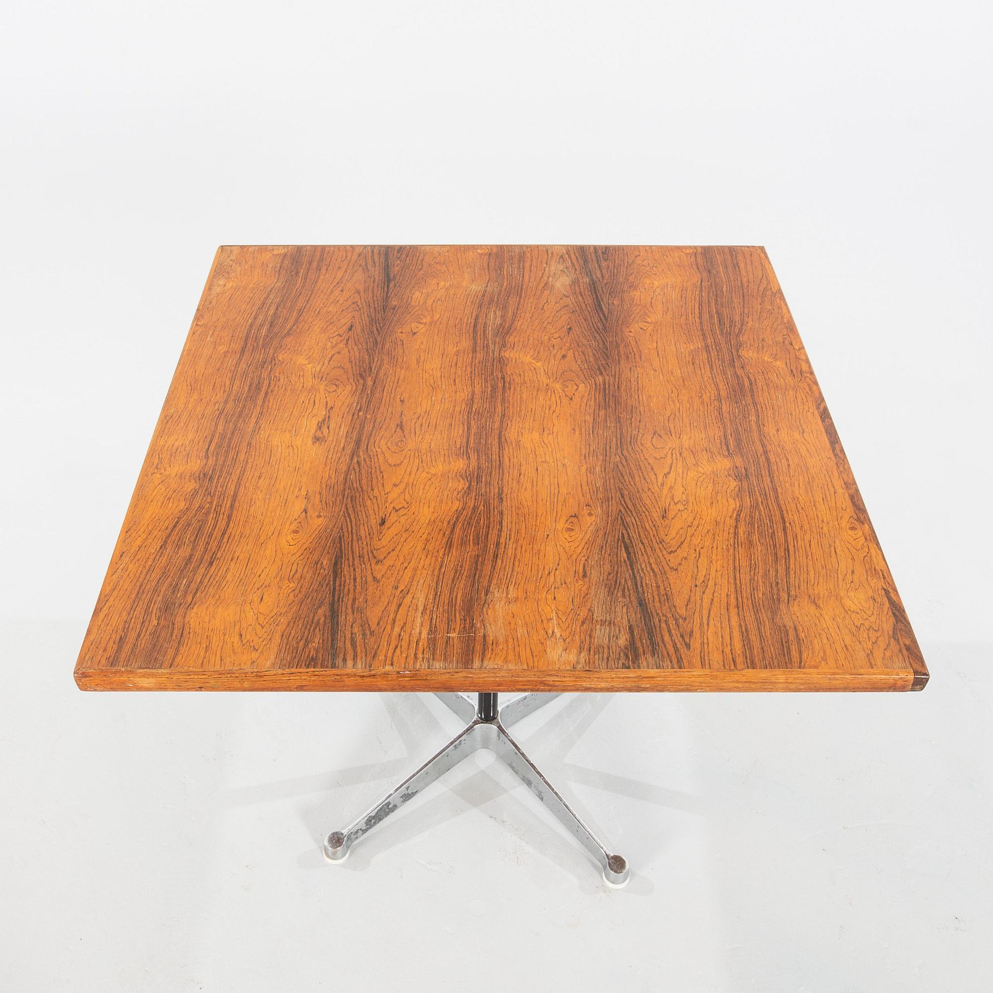 Charles and Ray Eames, An Aluminium group jacranda table for Herman ...