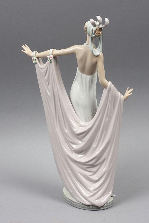 FIGURIN, porslin. Lladro, tillverkningsår 1987-2000.