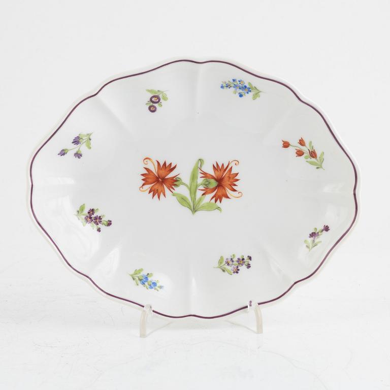 A 92-piece porcelain dinner service, Nymphenburg, Germany.