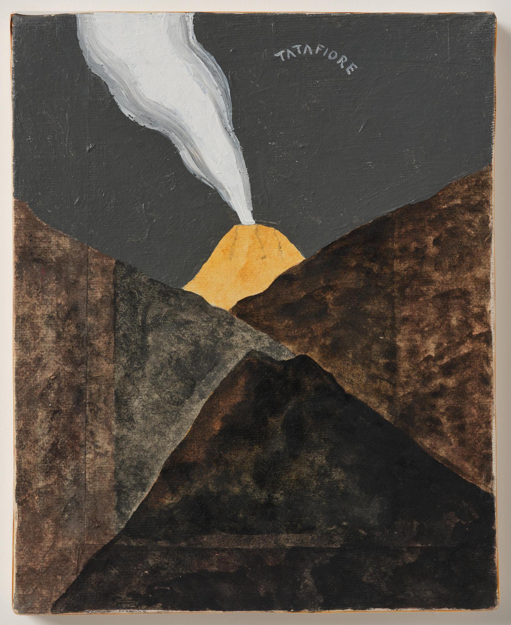 Ernesto Tatafiore, Volcanic eruption.