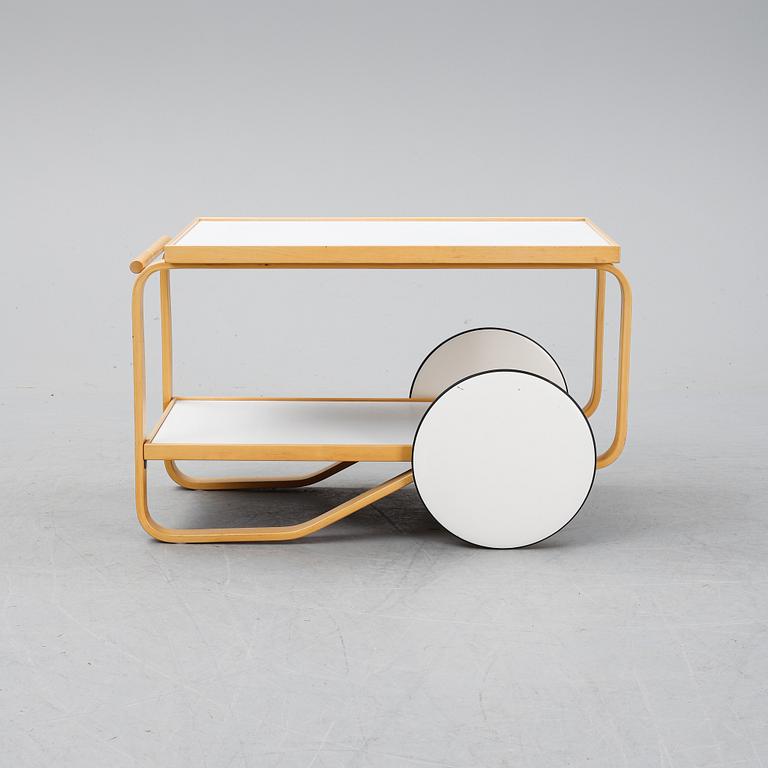 Alvar Aalto, a birch drinks trolley model 901, Artek, Finland.