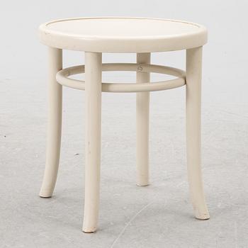 Stolar i böjträ, 6 st med en pall, 1900-talets andra hälft.