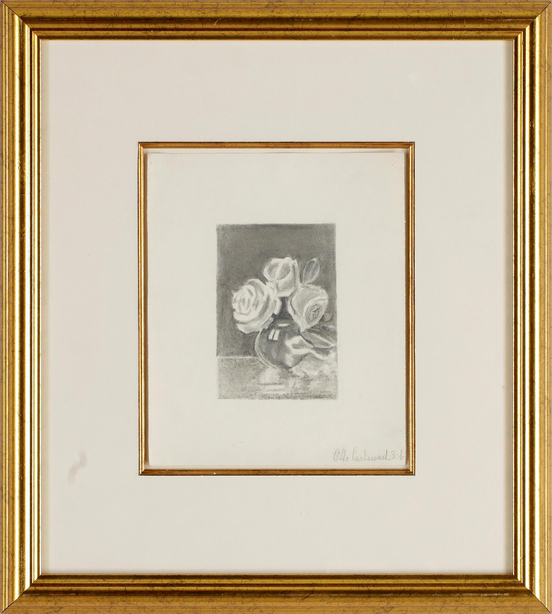 OTTO G CARLSUND, blyerts, sign.
