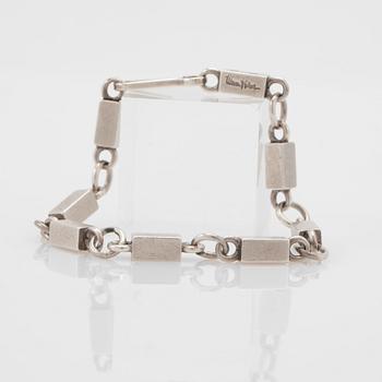 Wiwen Nilsson, Bracelet, sterling silver, Lund, 1962.