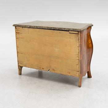 A Rococo chest of drawers, second half of the 18th century.