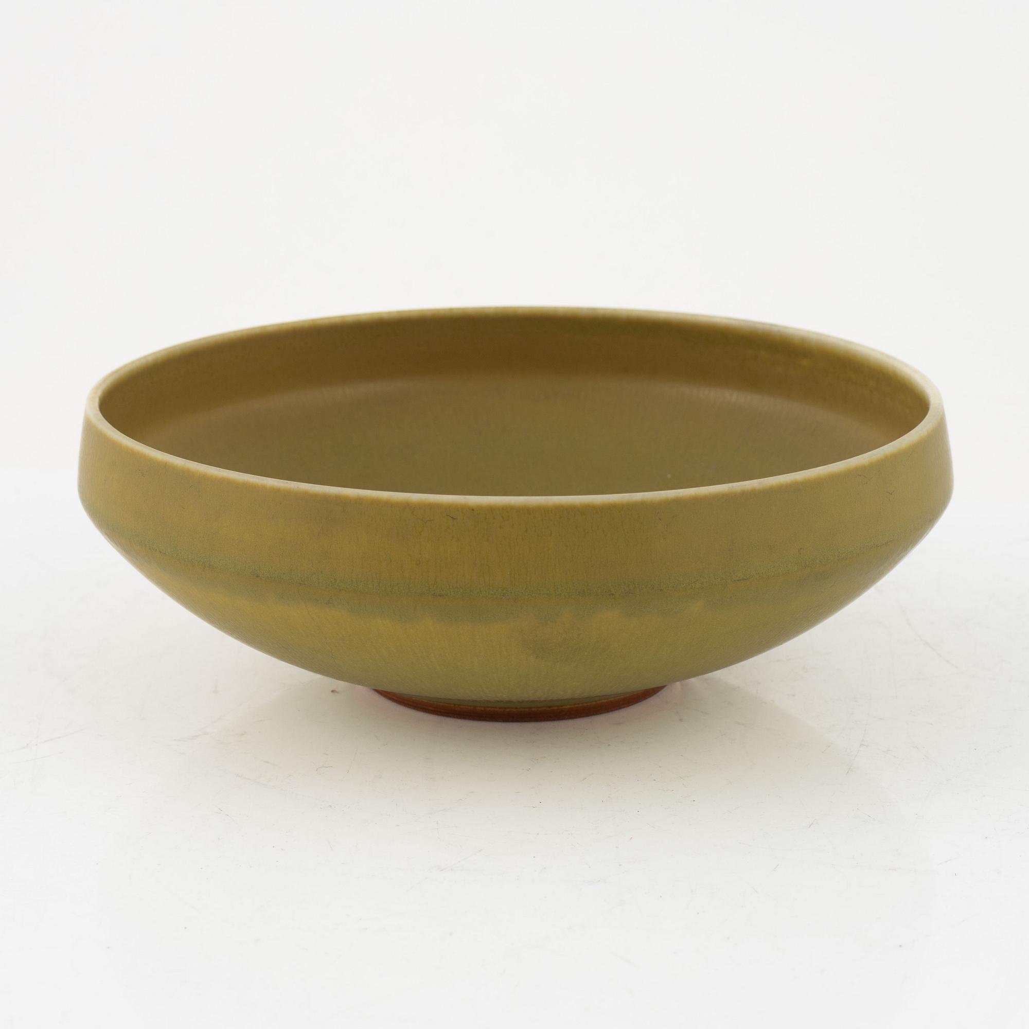 Berndt Friberg, a bowl, Gustavsbergs studio, 1950.