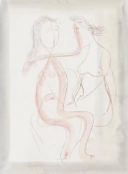 Yankel Adler, "Two girls".