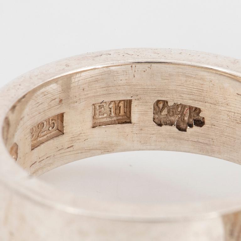 ROLF KARLSSON, sterling silver ring.