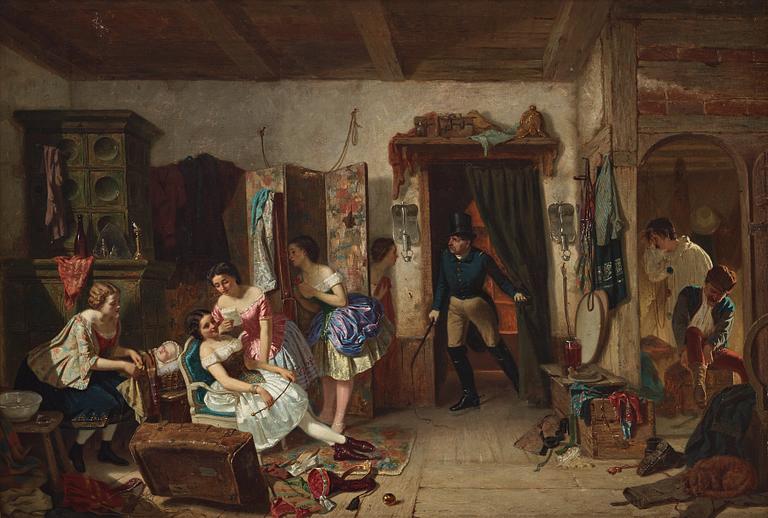 Carl d'Unker, "Ett konstberidaresällskap (II)".